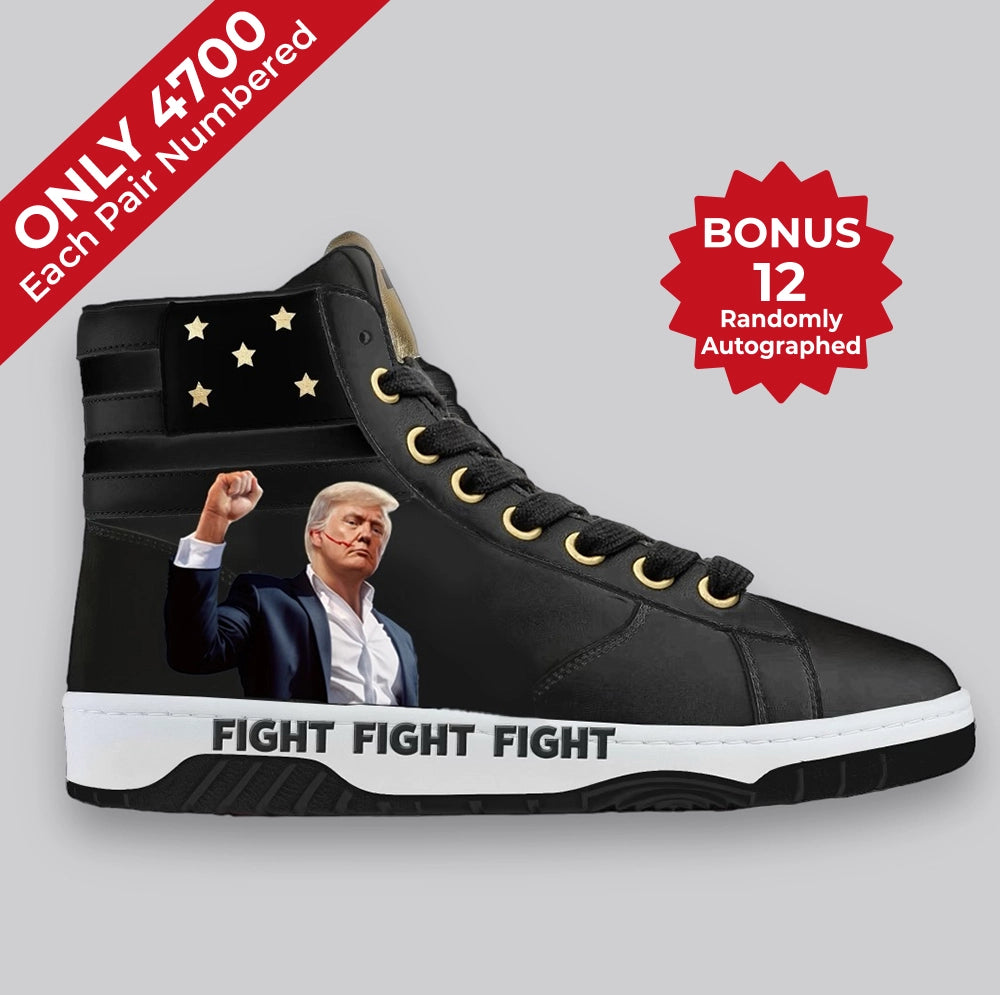 Fight Fight Fight High-Tops (Black) Official